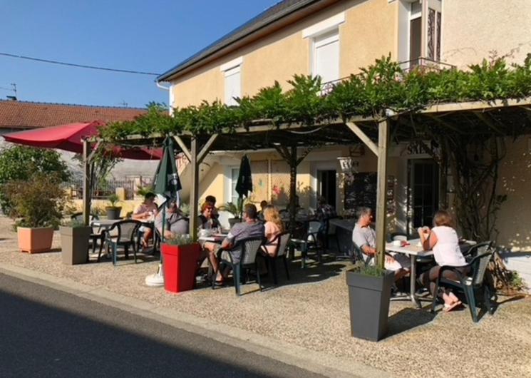 L'Auberge Campagnarde Hotel Poueyferré Buitenkant foto